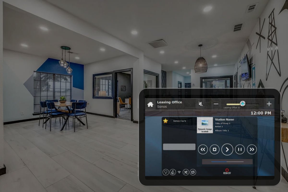 Modern Leasing Center Amenity