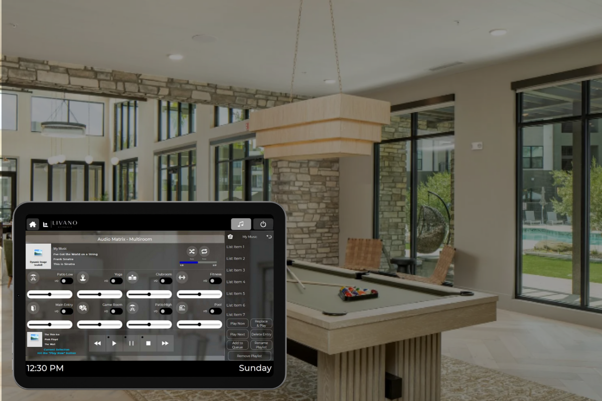 Amenity AV Design & Deployment
