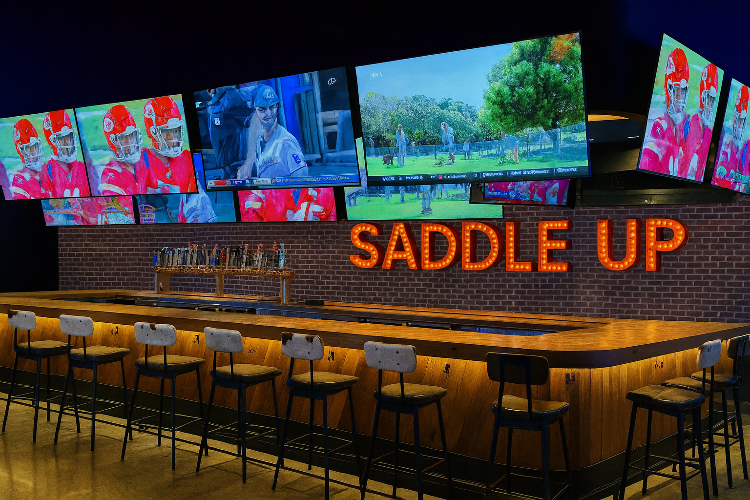 Western-Themed Sports Venue